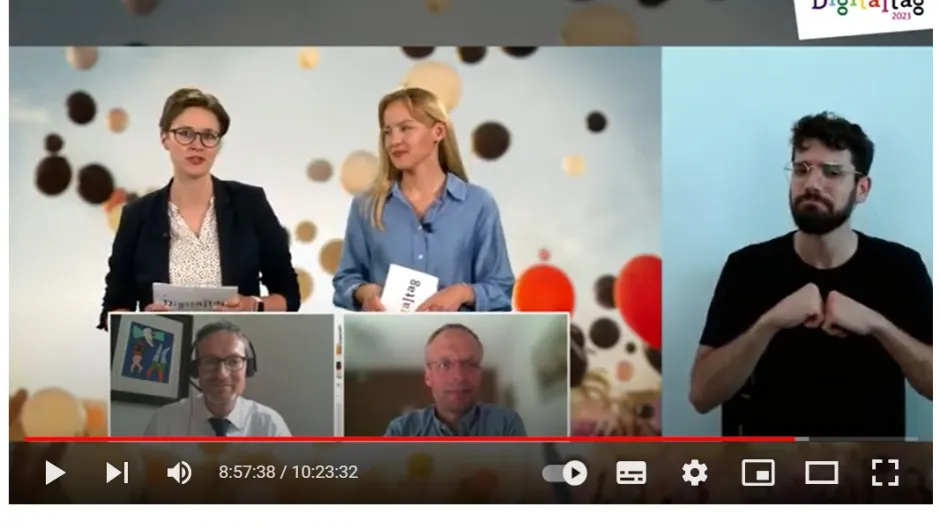 Screenshot Digitaltag 16.06.2023